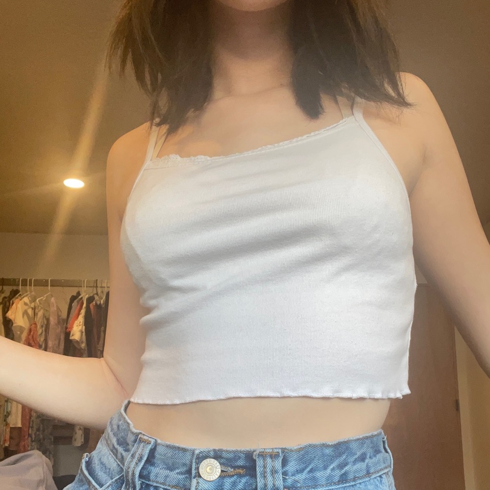 Cutest white tank